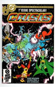 Crisis on Infinite Earths #1 - Justice League - Superman - 1985 - NM