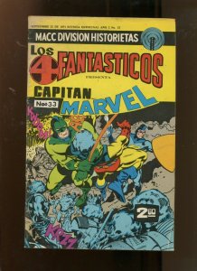 CAPTAIN MARVEL #33 (4.5) SPANISH VERSION 1975