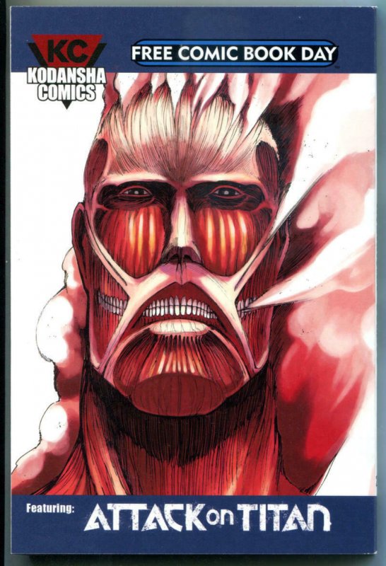 ATTACK on TITAN GN, NM, FCBD, 2015, Kodansha, more Promo / items in store