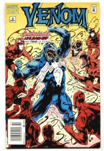 Venom: Carnage Unleashed #2-Great cover-1995 Marvel Comic Book NM-