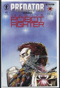 Predator vs. Magnus Robot Fighter #2 (1993) Predator