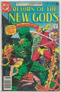 New Gods   vol. 1  #13 VG
