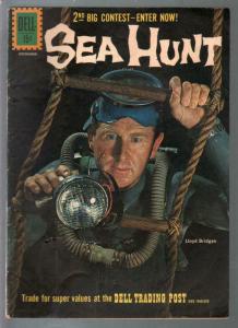 Sea Hunt #11 1961-Dell-TV series edition-Lloyd Bridges-Russ Manning-VG+