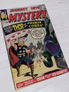 Journey into Mystery #98 (1963)introducing the cobra