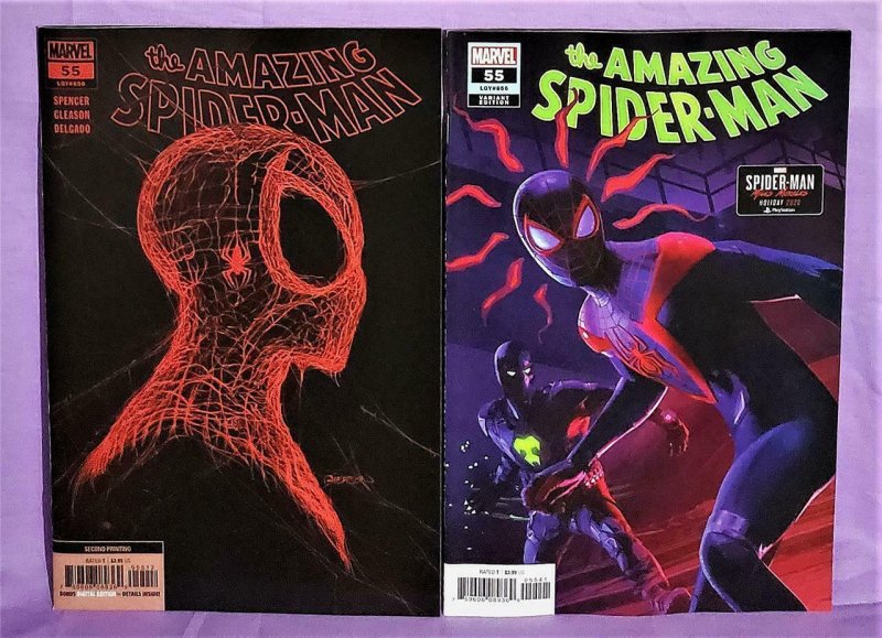 AMAZING SPIDER-MAN #55 Variant Cover 2 Pack Patrick Gleason (Marvel 2021)