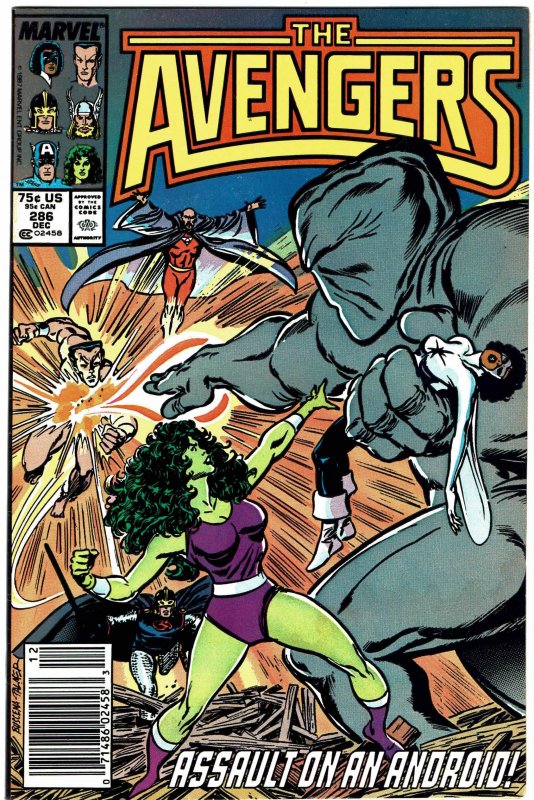 Avengers #286 Newsstand VF+