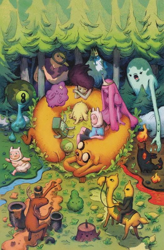 ADVENTURE TIME SEASON 11 (2018 BOOM!) #3 VARIANT PREORDER BENBASSA PRESALE-12/12