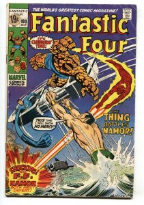 FANTASTIC FOUR #103 1970- SUBBY/THING-JACK KIRBY MARVEL VG-