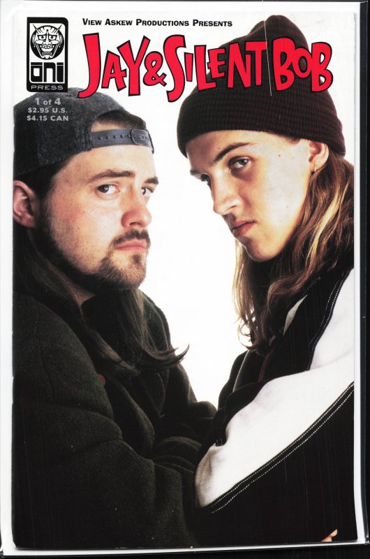 Jay & Silent Bob #1 Third Print Cover (1998) Jay