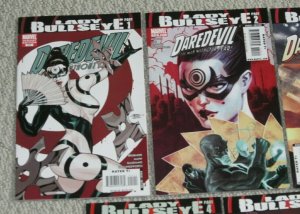 Complete Daredevil Lady Bullseye #111-115 VF+ #1 Variant Edition Marvel Comics