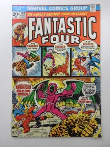 Fantastic Four #140 (1973) vs Anihilis! Sharp VG/Fine Condition!