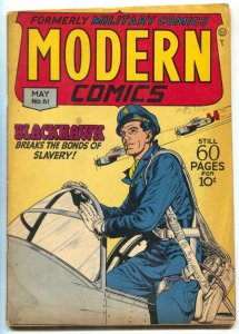 Modern Comics #61 1947- BLACKHAWK- TORCHY g/vg