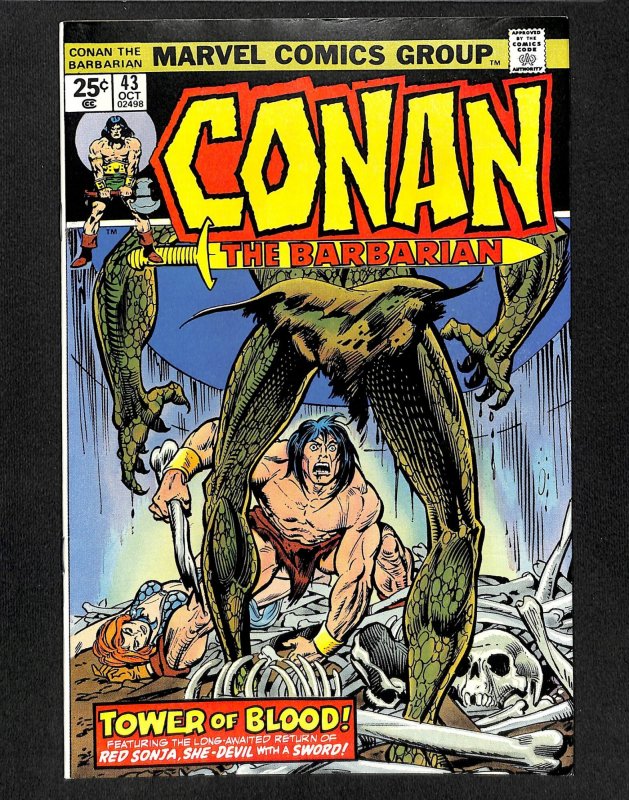 Conan The Barbarian #43 VF+ 8.5