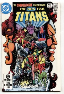 New Teen Titans #24 1985 1st appearance of X'Hal-COMIC BOOK