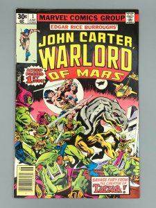 Marvel Comics John Carter Warlord of Mars #1 (1977) FN