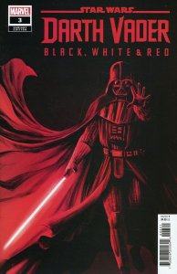 Star Wars Darth Vader Black White And Red #3 2023 Carnero Cover B Marvel H05