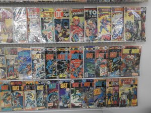 Huge Lot 120+ Silver/Bronze Comics W/ Batman, Detective Comics, +More! Avg GD+