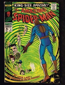 Amazing Spider-Man #5 ~ 1st Peter's Parents ~ 1968 (6.5) WH