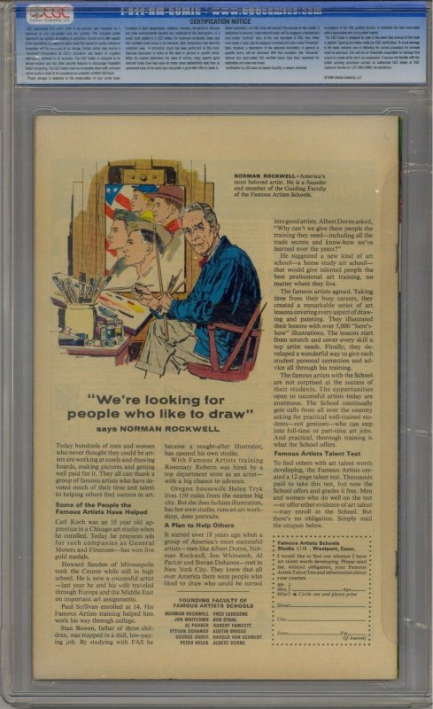 AMAZING SPIDER-MAN #42 CGC 9.0 MARY JANE WATSON CAMEO WHITE PAGES