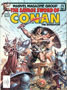 Savage Sword of Conan #90 Marvel Comics 1983 VF+