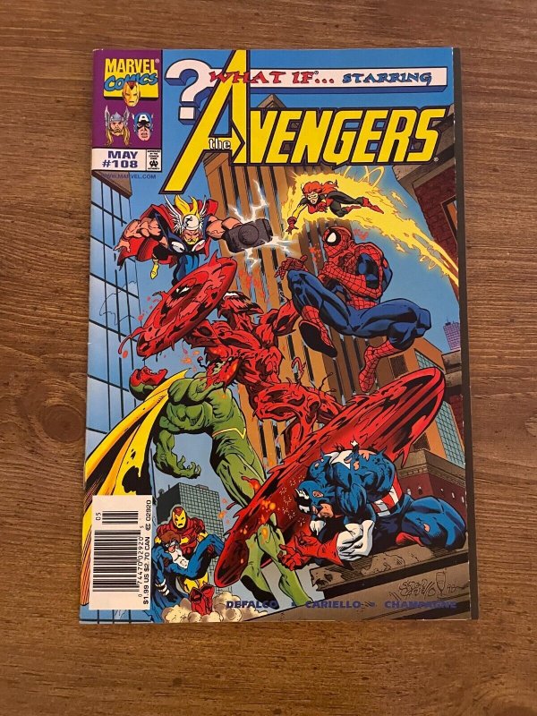 What If ? # 108 NM Marvel Comic Book Avengers Carnage Thor Venom Spider-Man J927 