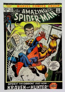 Amazing Spider-Man (1963 series)  #111, VF- (Actual scan)