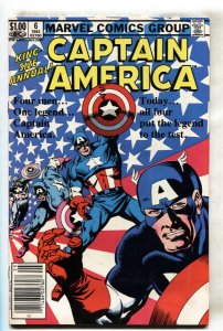 CAPTAIN AMERICA ANNUAL #6--Newsstand variant--Marvel--comic book