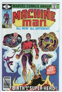 MACHINE MAN #10 - 8.0 - WP - Ditko