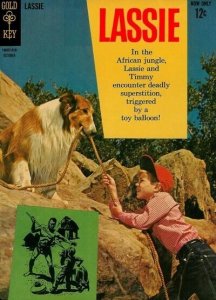 Lassie #59 Gold Key Comics Western 10/62 (GDVG 3.0/Stock Pic)