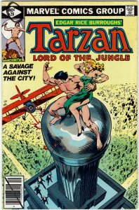 Tarzan #28 Marvel Comics HTF Whitman Variant FN+