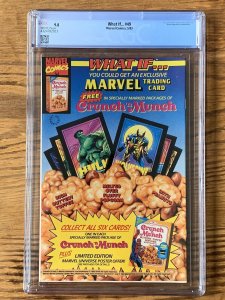 What If #49 CGC 9.8 White Pages “Silver Surfer Possessed the Infinity Gauntlet