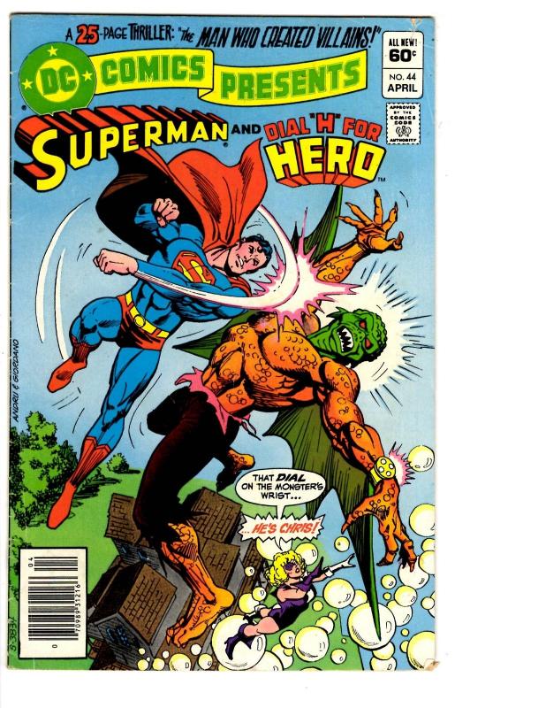 5 DC Comics Presents Comic Books #40 44 45 46 48 Superman Aquaman Firestorm BH24