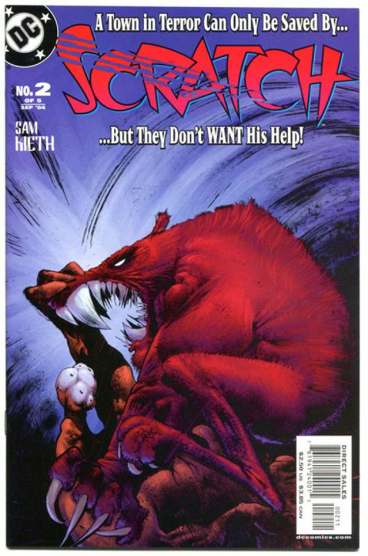 SCRATCH #1 2 3 4 5, NM+, Sam Kieth, Batman, Monsters, Werewolf, 2004