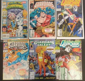6PC GUARDIANS OF THE GALAXY/QUASAR LOT (8.0) 1994 