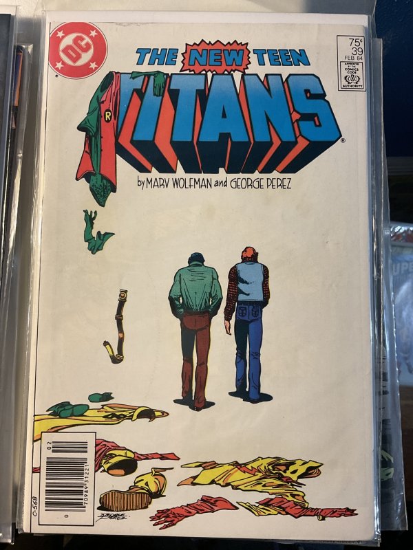 The New Teen Titans #39 Canadian Variant (1984)