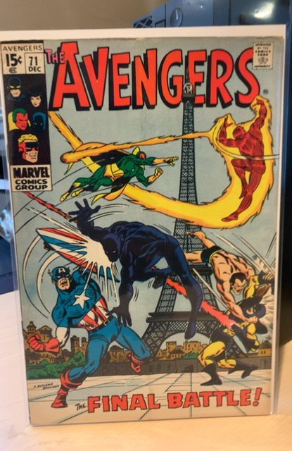The Avengers #71 (1969) 6.0 FN