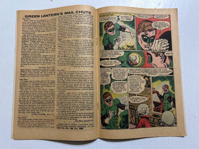 Green Lantern #58 VG 4.0 DC Comics 1968