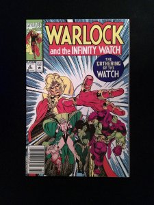 Warlock and the Infinity Watch #2  MARVEL Comics 1992 VF+ NEWSSTAND