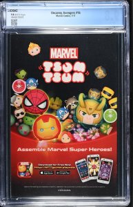 Uncanny Avengers #16 (1/17) Graded CGC 9.8