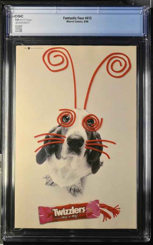 Fantastic Four #415 (8/96) Graded CGC 9.8