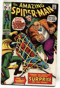 Amazing Spider-Man #85--comic book--1970--Kingpin-- Marvel --VG