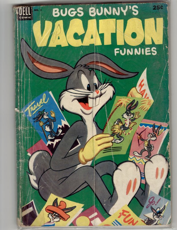 Bugs Bunny's Vacation Funnies #3 (1953) Bugs Bunny