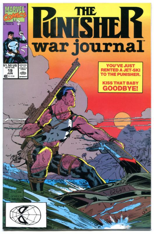 PUNISHER WAR JOURNAL #16 17 18 19, NM, Texeira, Jim Lee, 1988, more in store