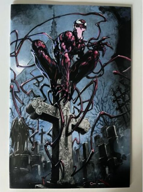 EXTREME CARNAGE: ALPHA #1 - Clayton Crain Virgin Variant w/ COA 123/600