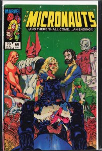 Micronauts #59 (1984) Micronauts