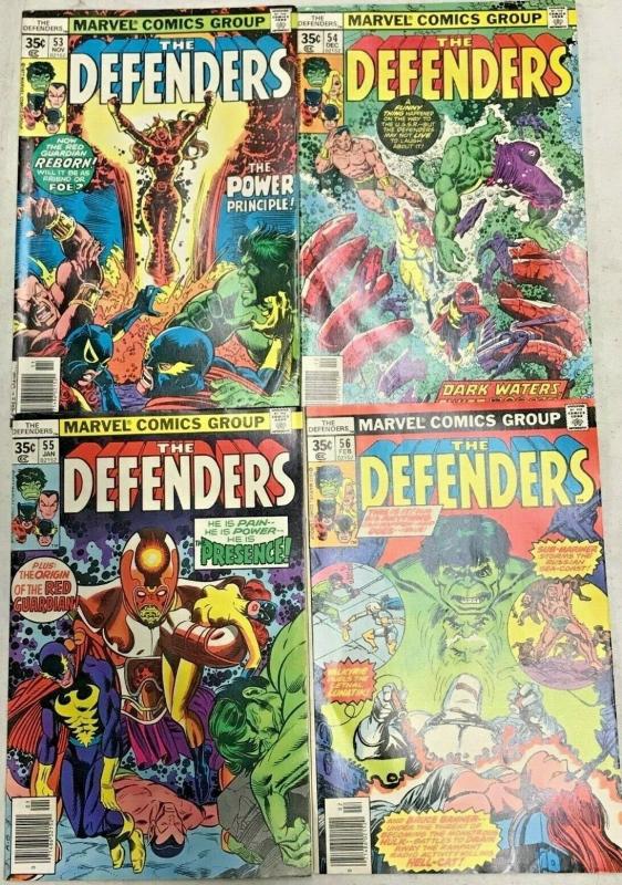 DEFENDERS#42-56 VF LOT 1976 (14 BOOKS) MARVEL BRONZE AGE COMIC
