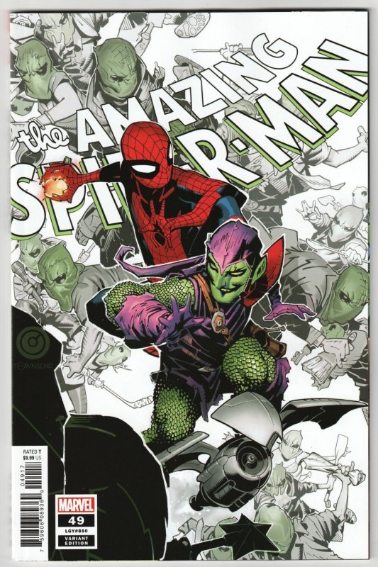 Amazing Spider-Man #49 [#850] Bachalo Variant (Marvel, 2020) VF/NM 