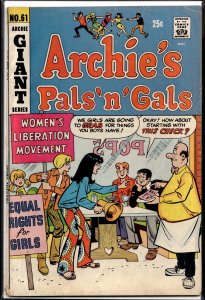 Archie's Pals 'N' Gals #61 (1970) Archie