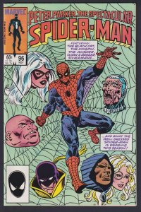 Spectacular Spider-man #96 7.0 FN/VF Marvel Comic - Nov 1984