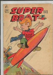 Super Brat #10 ORIGINAL Vintage 1963 IW Comics